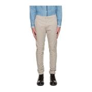 Dondup Slim-fit byxor Beige, Herr