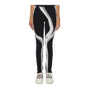 Ottolinger Leggings med Snörning Black, Dam