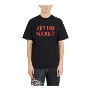 44 Label Group Tryckt T-shirt Black, Herr