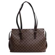 Louis Vuitton Vintage Pre-owned Canvas louis-vuitton-vskor Brown, Dam