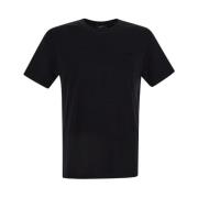 A.p.c. Klassisk bomull T-shirt Black, Herr