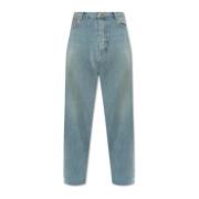 Balenciaga Skidkläder kollektion jeans Blue, Herr