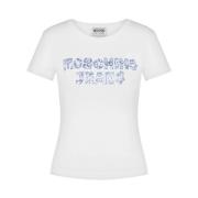 Moschino Vita T-shirts och Polos White, Dam