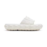 Balmain Ari Plattor Mules White, Herr