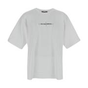 Dolce & Gabbana Bomull Logo T-Shirt White, Herr