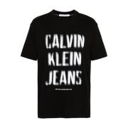 Calvin Klein Jeans Svarta T-shirts och Polos från Calvin Klein Black, ...