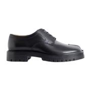 Maison Margiela Svarta Tabi Derby Skor Black, Herr