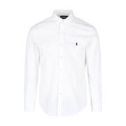 Ralph Lauren Klassisk Vit Polo Skjorta White, Herr