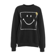 Joshua Sanders Svart Sweatshirt för Kvinnor Black, Dam