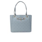 Guess Peony Noel Tote Väska Blue, Dam