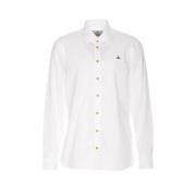 Vivienne Westwood Vita Skjortor för Män White, Herr
