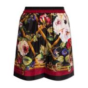 Dolce & Gabbana Siden shorts Multicolor, Dam