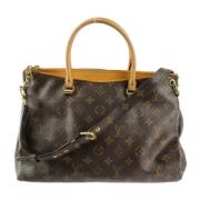 Louis Vuitton Vintage Pre-owned Canvas louis-vuitton-vskor Brown, Dam