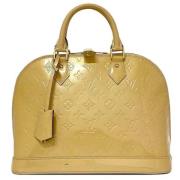 Louis Vuitton Vintage Pre-owned Laeder louis-vuitton-vskor Beige, Dam