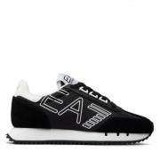 Emporio Armani EA7 Svart/Vit Unisex Sneaker Träning Black, Herr
