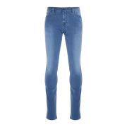 Tramarossa Leonardo Jeans - 80% Bomull, Fem Fickor Blue, Herr