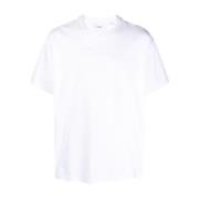 Burberry Vit Jacquard Logo T-shirt White, Herr