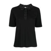 Karl Lagerfeld Klassisk T-shirt Black, Dam