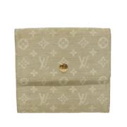 Louis Vuitton Vintage Pre-owned Canvas plnbcker Beige, Dam