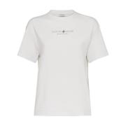 Brunello Cucinelli T-shirt Kollektion av Brunello Cucinelli White, Dam