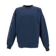 Jacquemus LE Sweatshirt Typo Sweaters Blue, Herr