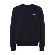 Autry Logo Patch Sweatshirt Blue, Herr