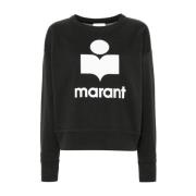 Isabel Marant Étoile Svarta Sweatshirts för Kvinnor Black, Dam