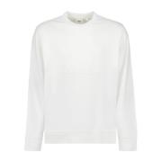 Burberry Logo Sweatshirt White, Herr