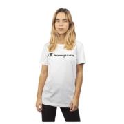 Champion Lättviktig bomullst-shirt för kvinnor White, Dam