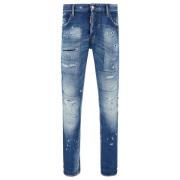 Dsquared2 Slim-Fit Super Twinky Jeans Blue, Herr