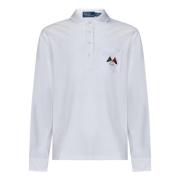 Polo Ralph Lauren Vita Polo T-shirts och Polos med Framlåsning White, ...