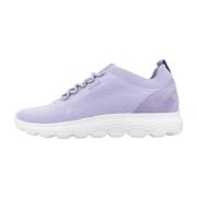 Geox Stiliga Dam Sneakers Purple, Dam