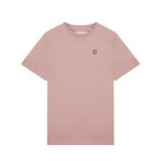 Lyle & Scott Herr Bomull T-Shirt Pink, Herr