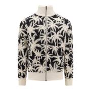 Palm Angels Sweatshirt med Palms Print Multicolor, Herr