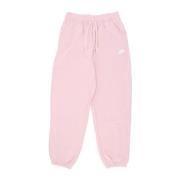 Nike Oversized Mid-Rise Sweatpants Pink, Dam