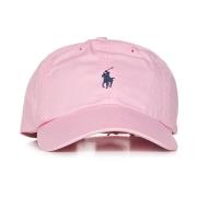Polo Ralph Lauren Rosa Hattar med Blå Pony Logotyp Pink, Herr