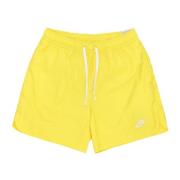 Nike Club Woven Lined Flow Shorts Yellow, Herr