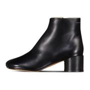 Maison Margiela Exklusiva Nappaskinn Ankelboots Black, Dam