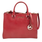 Michael Kors Pre-owned Pre-owned Laeder totevskor Red, Dam