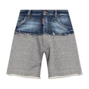 Dsquared2 Shorts in contrasting fabrics Gray, Herr