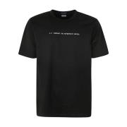 C.p. Company Grafiskt ansikte T-shirt från Metropolis-serien Black, He...