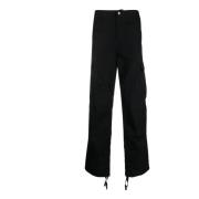 Carhartt Wip Straight Trousers Black, Herr