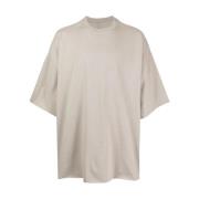 Rick Owens Tommy T Oversized Grå T-shirt Gray, Herr