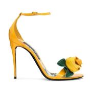 Dolce & Gabbana Multifärgade Sandaler för Kvinnor Multicolor, Dam