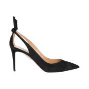 Aquazzura Elegant Bow Tie Pumps Black, Dam