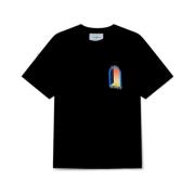 Casablanca Night Arch Tee Black, Herr