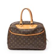 Louis Vuitton Vintage Pre-owned Canvas handvskor Brown, Dam