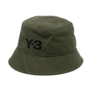 Y-3 Natt Cargo Bucket Hat Green, Unisex