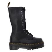 Dr. Martens Pisa Womens Amphibians Snörkängor Black, Dam