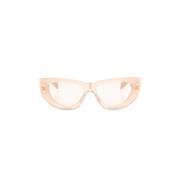 Balmain Solglasögon med logotyp Pink, Dam